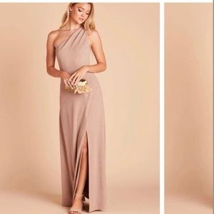 Kira dress - crepe taupe